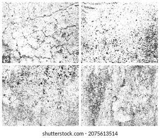 Cement texture. Concrete overlay black and white texture.