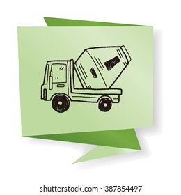 Cement Truck doodle
