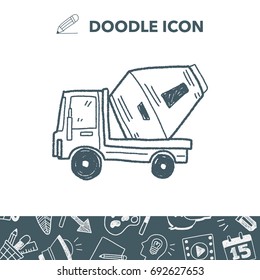 Cement Truck doodle