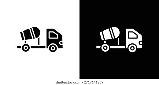 Zement LKW Symbol Vektor Design Element Vektor eps 10