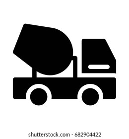 cement vehicle icon