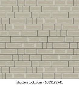 Cemented Brick Background with Block Architecture