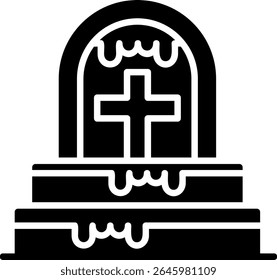 Cementery New Creative Vector Icons Design