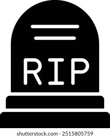 Cementery Vector Icon Design Illustration