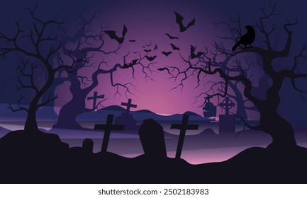 Cementerio en el bosque