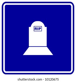 cemetery tomb sign