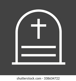 Cemetry, town, building icon vector image.Can also be used for building and landmarks . Suitable for mobile apps, web apps and print media.