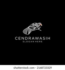 Cendrawasih logo icon design vector 