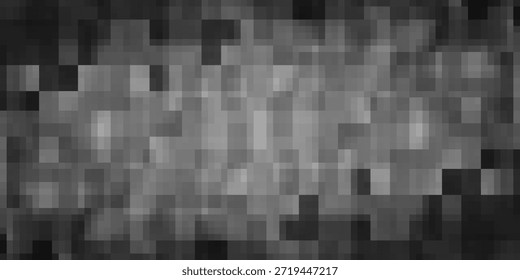 Desenfoque de censura, barra de mosaico pixelado Horizontal, textura Grande en escala de grises para efecto de censura. Cubre contenido explícito sensible o imágenes privadas. Nueva moderación de contenido. Ilustración vectorial