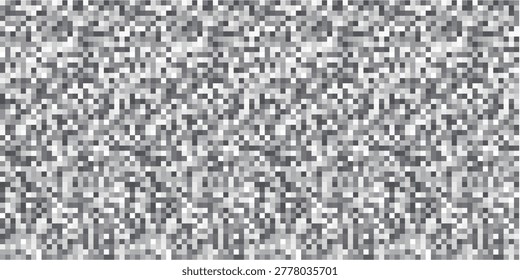 Censor pixeled bar pattern. Nudity skin or sensitive text adult content cover. Abstract censorship blurred mosaic black box. Vector illustration for photo, app or tv.
