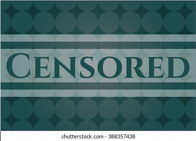 Zensurbanner