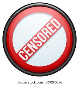 Censored Sign Button