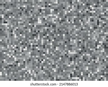 Zensur Mosaikhintergrund. unscharfer Pixelbildschirm. 18 plus Schutzschild. Sensible Foto- oder Videoinhalte. Abstrakte TV-Körner. Altersbegrenzung. Verbotsabdeckung