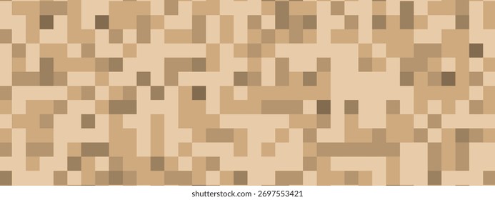 Zensurtextur und Pixel-Mosaik-Hintergrund, hauttönte Pixel-Muster auf transparentem Hintergrund mit karierten Zensor Unschärfe für den Schutz der Privatsphäre.