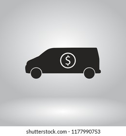 cent car vector icon 10 eps