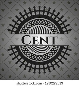 Cent dark emblem