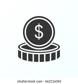 Cent icon illustration isolated vector sign symbol
