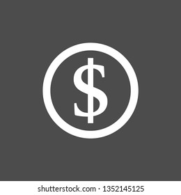 cent icon vector eps 10