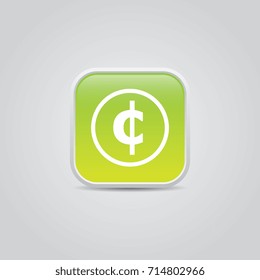 Cent Symbol Icon