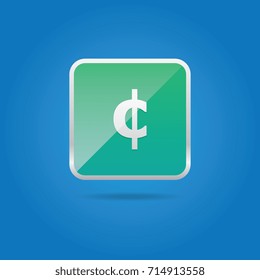 Cent Symbol Icon