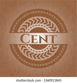 Cent wood emblem