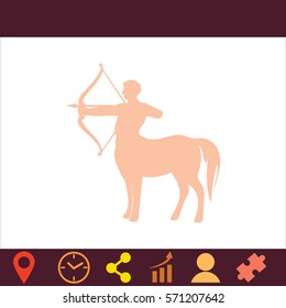 Centaur  icon. Vector design.