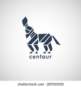 centaur logo vector