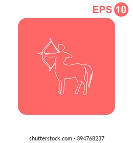 Centaur vector icon.