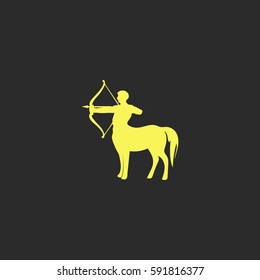 Centaur vector  icon.