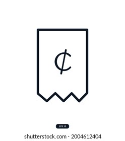 cent-chit Icons. e-commerce icon. Сollection of Web and App icons for an online store, delivery, payment, shopping cart, Online Shopping. vector eps 10