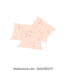 Cente manis Indonesian traditional snack cartoon icon illustration