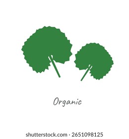 Centella asiatica ícone no fundo branco.Ervas ajudam a curar a inflamação.Gotu kola ícone.ilustração vetor.