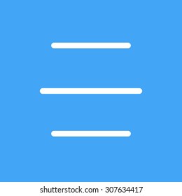 Center, align, text icon vector image.Can also be used for user interface. Suitable for mobile apps, web apps and print media.
