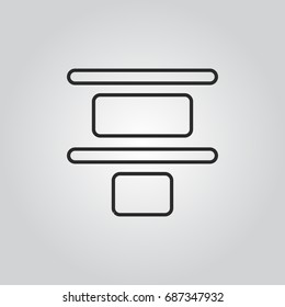 center alignment icon