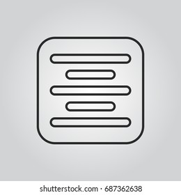center alignment icon