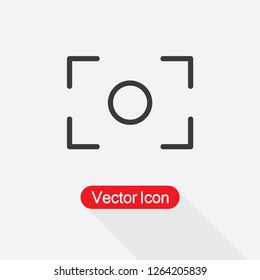 Center Focus Icon Vector Illustration Eps10