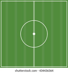 Center of Green Football Court Background