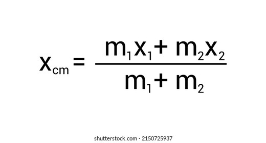 centro-de-masa-de-la-f-rmula-vector-de-stock-libre-de-regal-as