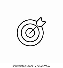 center target icon sign vector