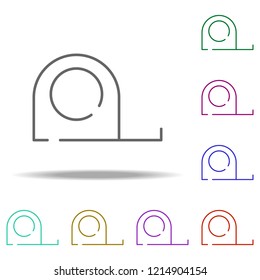 centimeter, tape measure icon. Elements of construction in multi color style icons. Simple icon for websites, web design, mobile app, info graphics