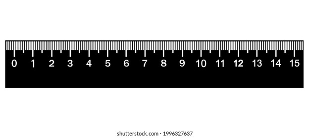 Centimeters ruler icon. Vector illustration	