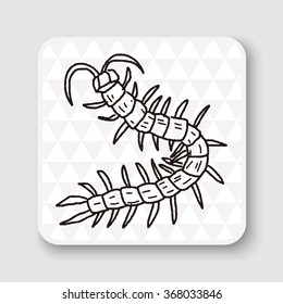 Centipede doodle