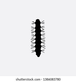 centipede icon sign signifier vector