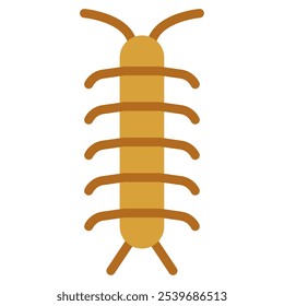 Centipede icon for web, app, infographic, etc