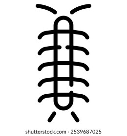 Centipede icon for web, app, infographic, etc