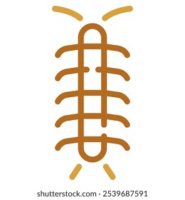 Centipede icon for web, app, infographic, etc