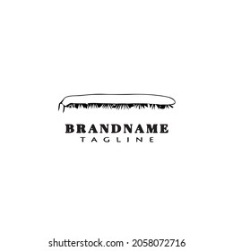 centipede logo cartoon icon design template black modern isolated vector illustration