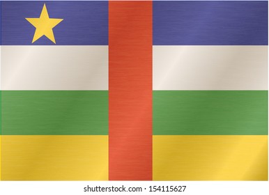 Central African Republic Flag