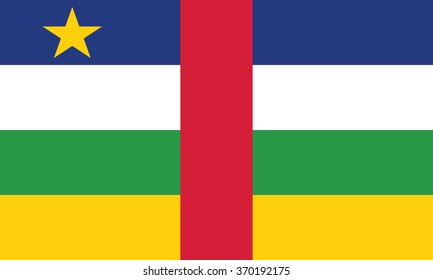 Central African Republic flag
