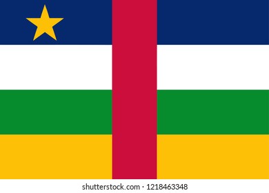 Central African Republic Flag Vector, country flags, flags
